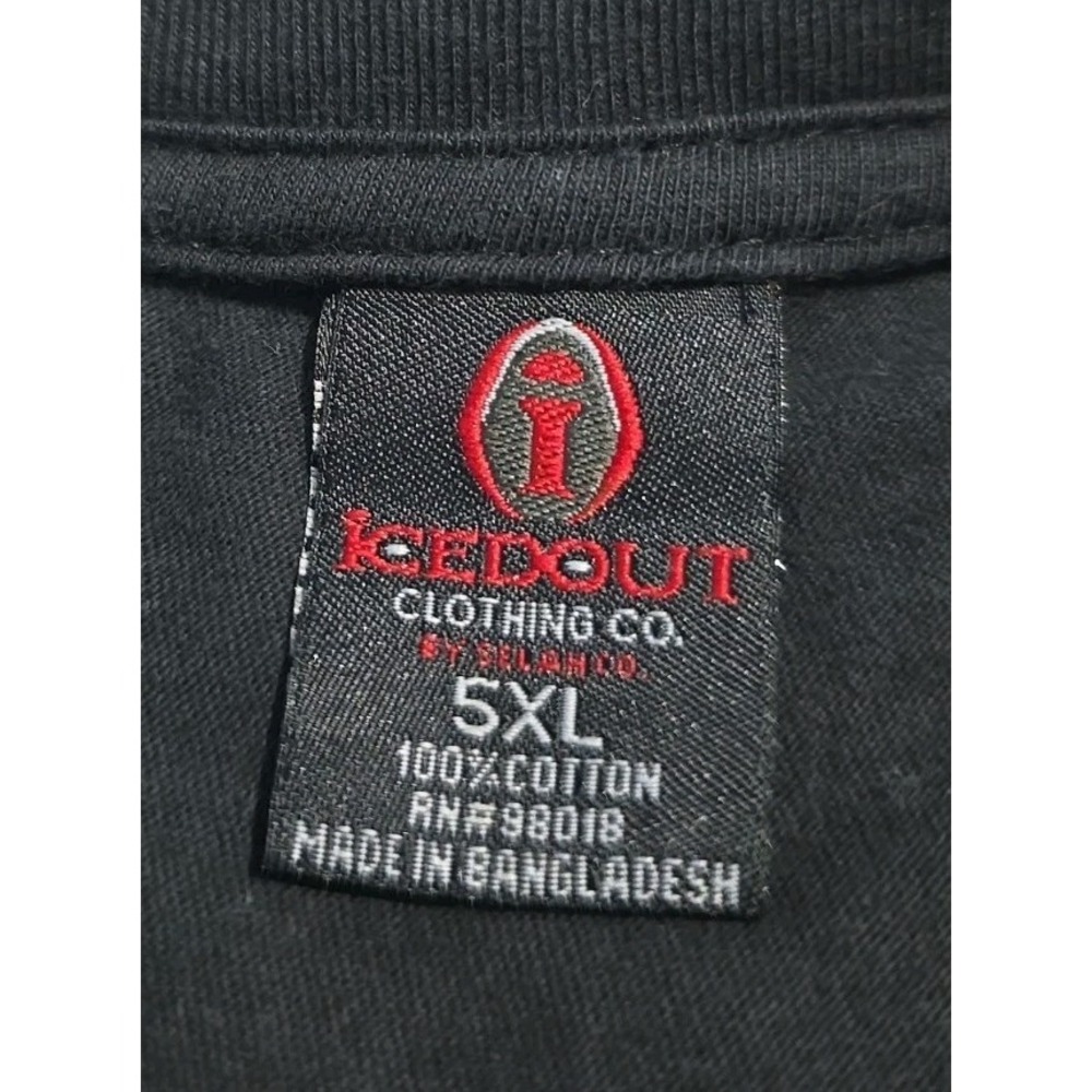 Michael Jordan Icedout Shirt Mens 5XL Black Still Unbeatable MJ 23 Chicago Bulls - Picture 5 of 7